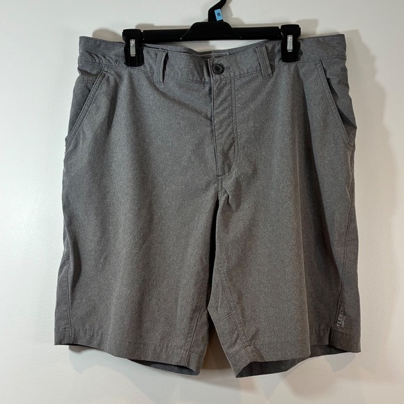 Eddie Bauer Outdoor Shorts Quick-Dry Lightweight‎ Gray Shorts Men's Size 35 - Picture 1 of 7